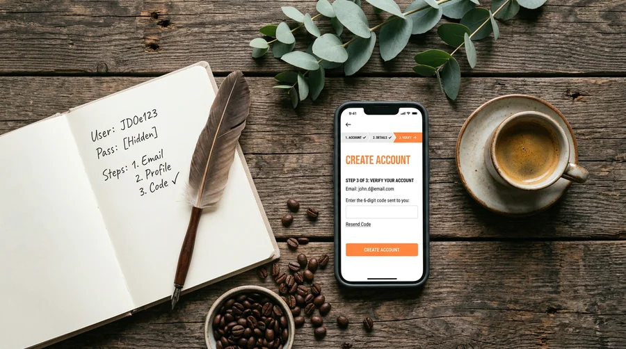Register Before Logging In